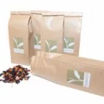 Fair almond Thee verpakking