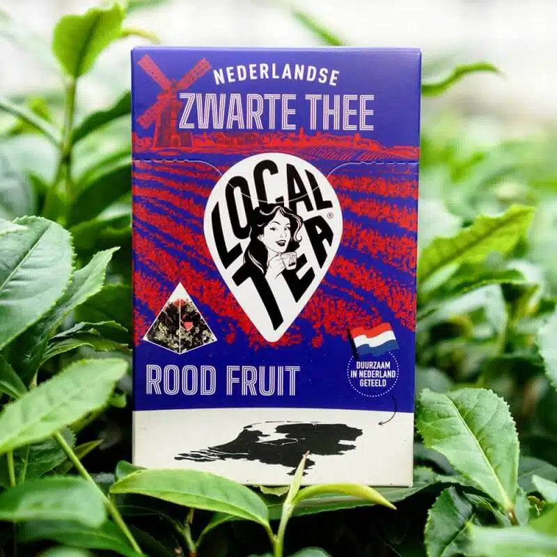 Rood-fruit thee uit Nederland