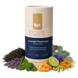 Zwarte thee Lavendel Pepermunt