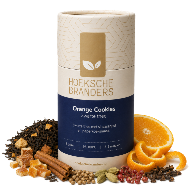 Zwarte thee Orange Cookies