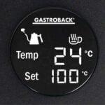 Gastroback design waterkoker met display