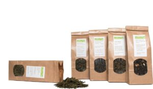 Losse groene thee assortimentsdoos