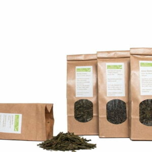 Losse groene thee assortimentsdoos