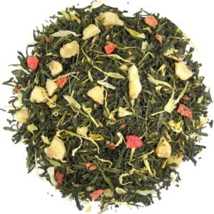 Groene thee straatje van Vermeer