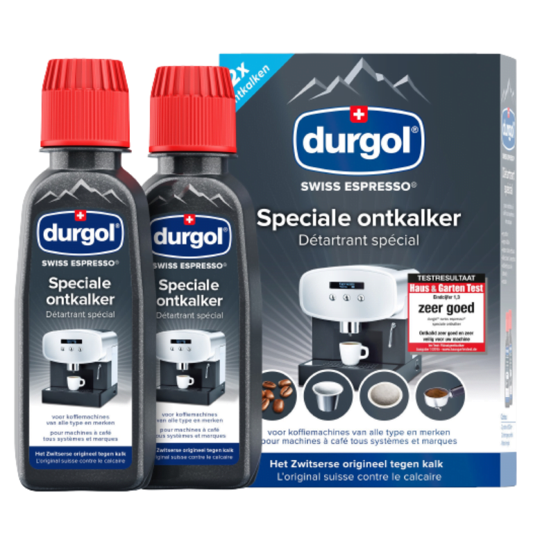 Durgol espresso ontkalker 2x125ml
