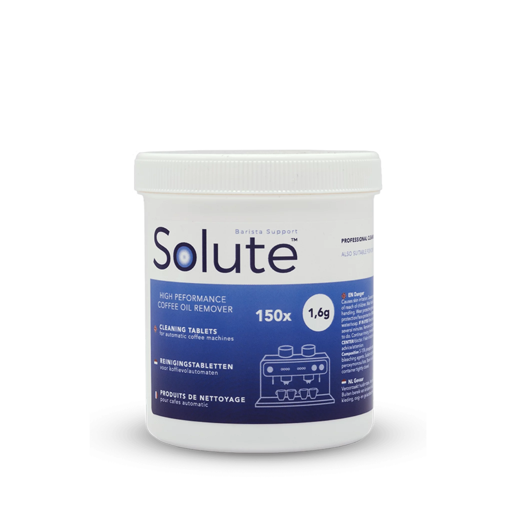 Solute Reinigingstabletten 1.6gram 18mm