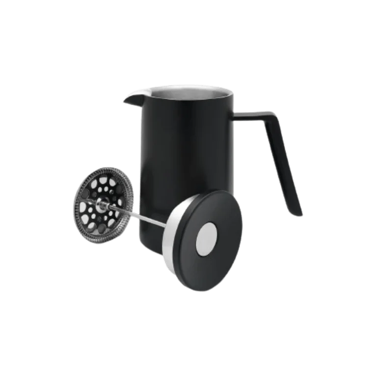 Koffiemaker Frenchpress dubbelwandig detail