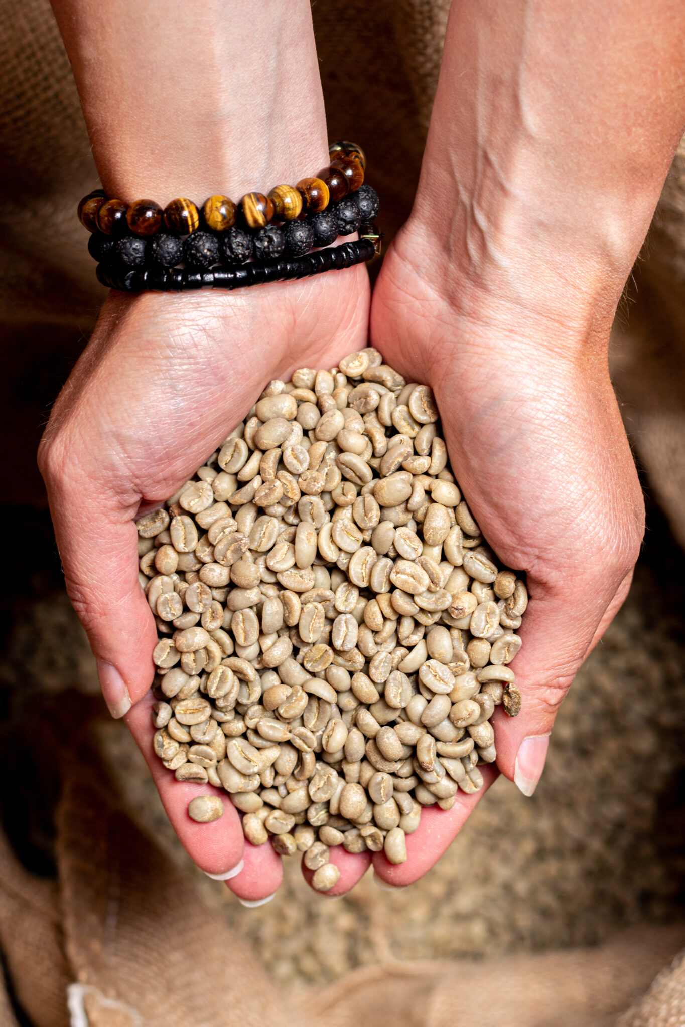 Koffiebonen voor branden