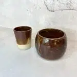 Cappuccinokopje Bruin