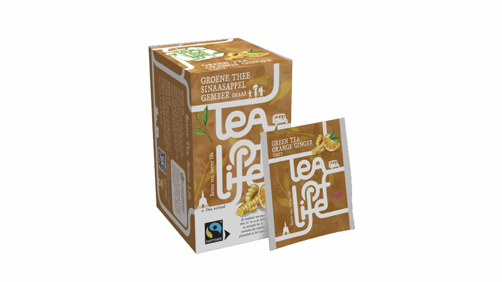 Tea of Life - green tea orange ginger