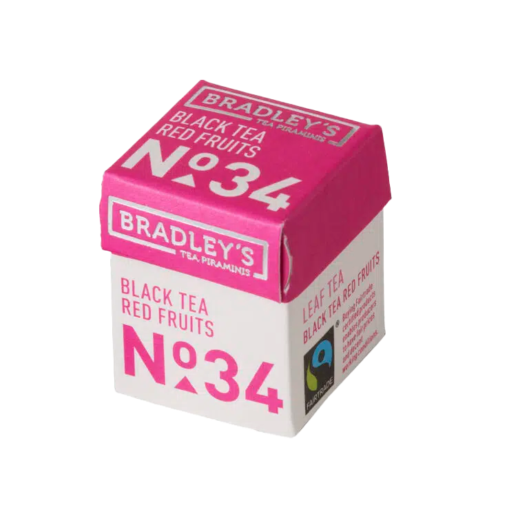Bradleys Zwarte thee Roodfruit NO34