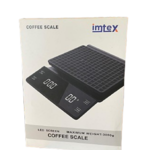 Weegschaal met timer Imtex