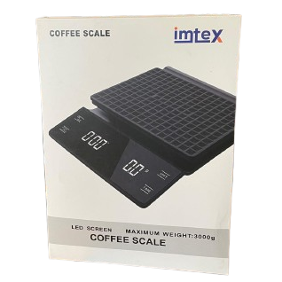 Weegschaal met timer Imtex