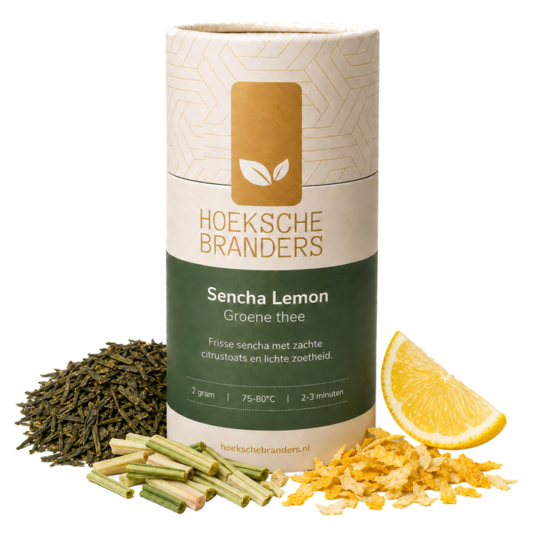 Groene thee Sencha Lemon