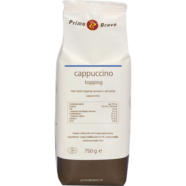Primo Bravo Cappuccino Topping 750ram